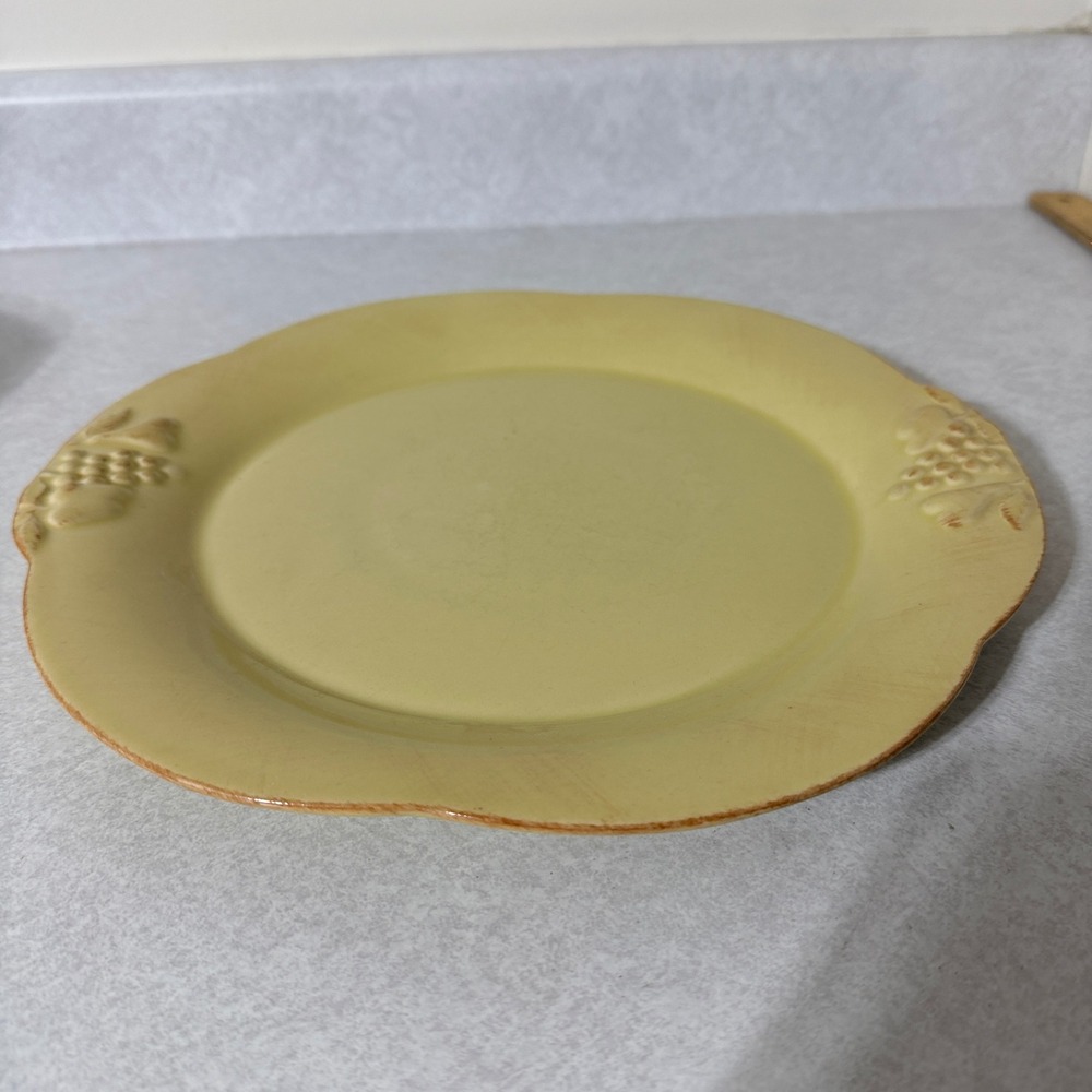 Casa Stone by Casafina Madeira Harvest Yellow Dinner Plate 11,5 inch